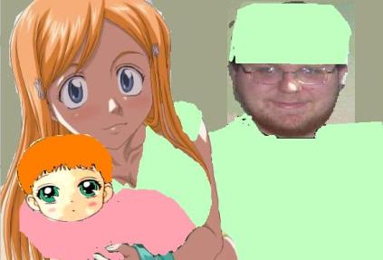 Last I heard, Orihime sent you a court summons because you've been skipping out on child support payments, you piece of scum...