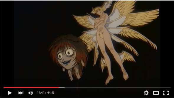 BEHOLD, THE REAL SATAN.... and some bishie winged guy...